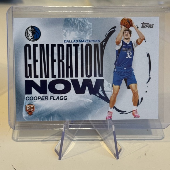 Topps Other - 🔥 2025 Cooper Flagg NBA Topps Generation Now  Rookie Card